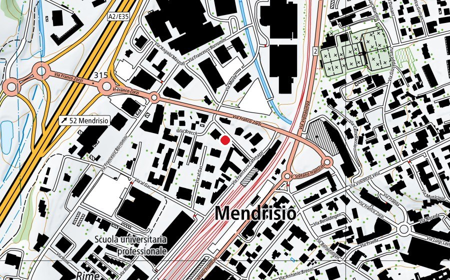 Carte indiquant l’emplacement de Clan Fitness (Centre sportif)