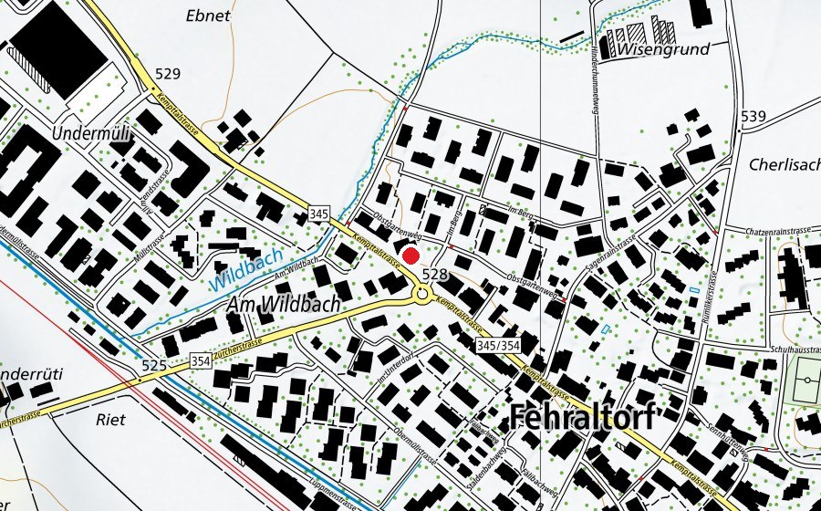 Mappa con la posizione di Deltafit (Centro sportivo)