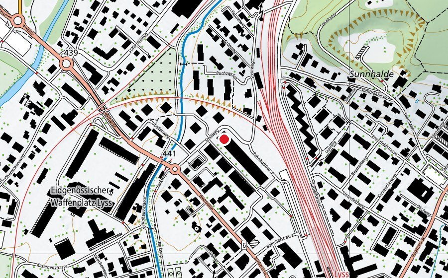 Carte indiquant l’emplacement de discountfit (Centre sportif)
