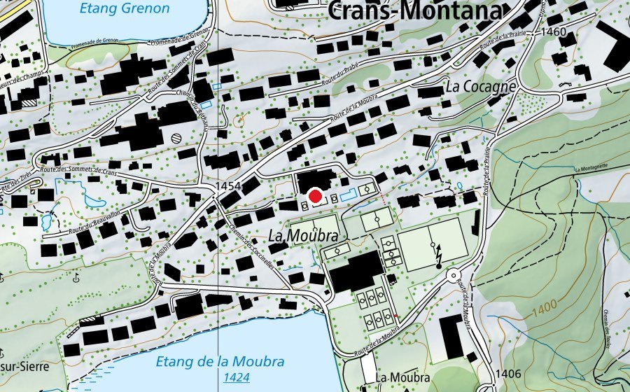 Carte indiquant l’emplacement de International Summer Camp (Centre sportif)
