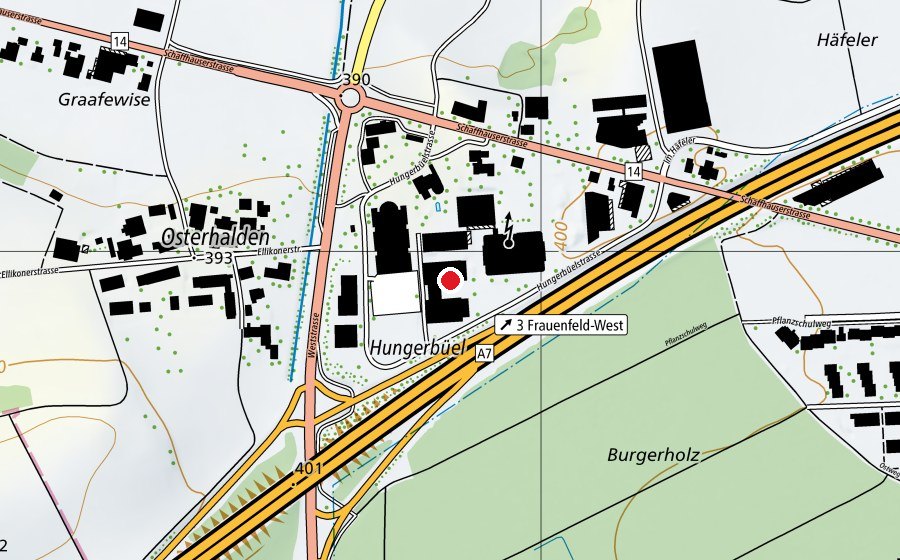 Carte indiquant l’emplacement de Island Billards (Centre sportif)