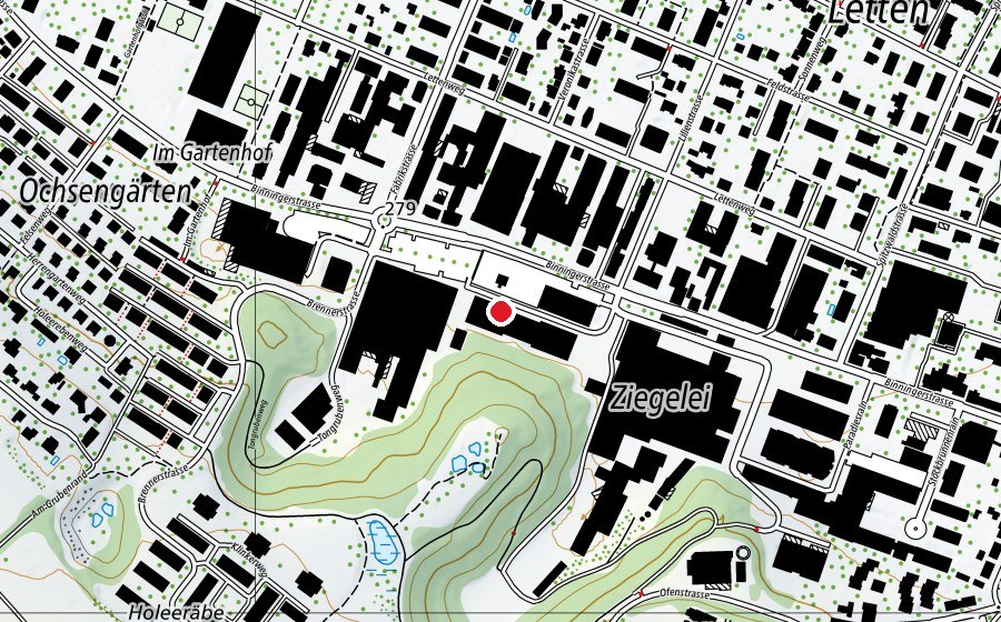 Mappa con la posizione di Karatekai Basel (Centro sportivo)