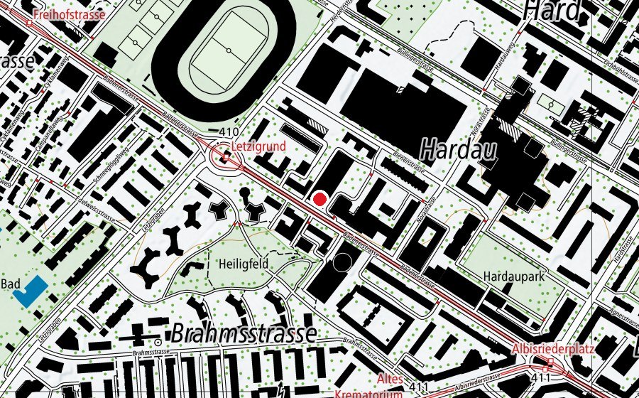 Carte indiquant l’emplacement de Mito Bouldering (Centre sportif)