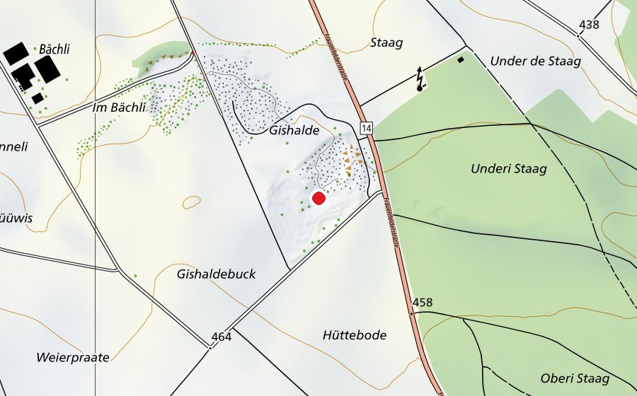 Carte indiquant l’emplacement de MX-Academy Motocross Strecke Schlatt (Centre sportif)