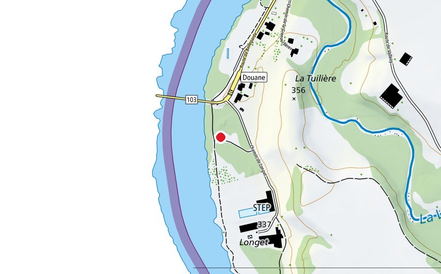 Carte indiquant l’emplacement de Opikanoa (Centre sportif)
