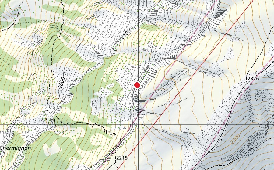 Carte indiquant l’emplacement de Panoramix (Centre sportif)