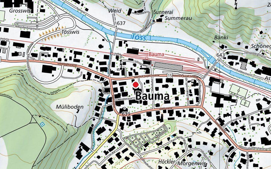 Carte indiquant l’emplacement de Physio Medifit GmbH (Centre sportif)