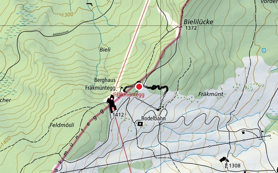 Carte indiquant l’emplacement de Pilatus Seilpark (Centre sportif)