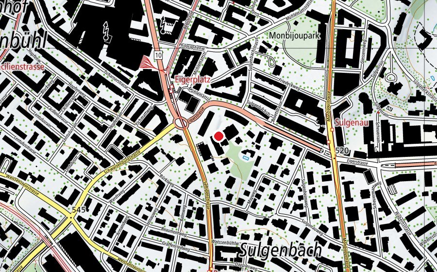 Map showing the location of Platinum Fitness (Sports centre)