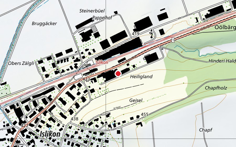 Carte indiquant l’emplacement de RC Race Arena (Centre sportif)