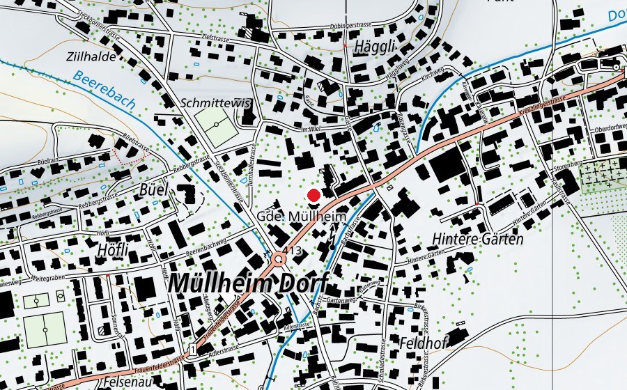 Map showing the location of RT-Fit (Sports centre)