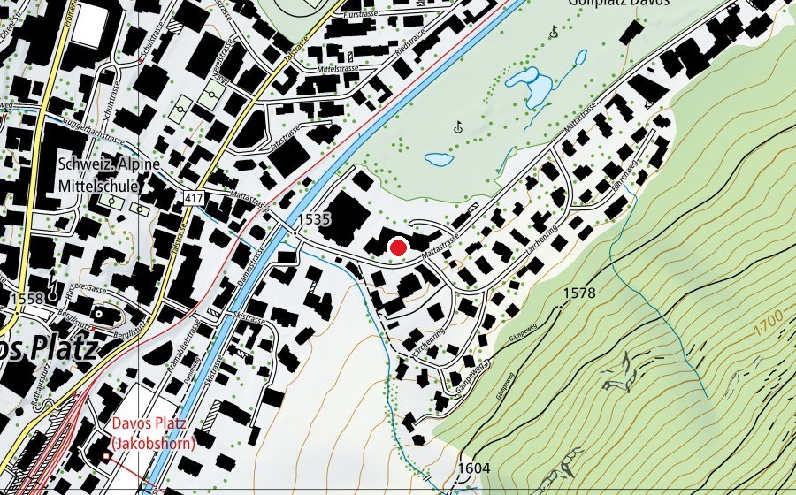Carte indiquant l’emplacement de SmartGym (Centre sportif)
