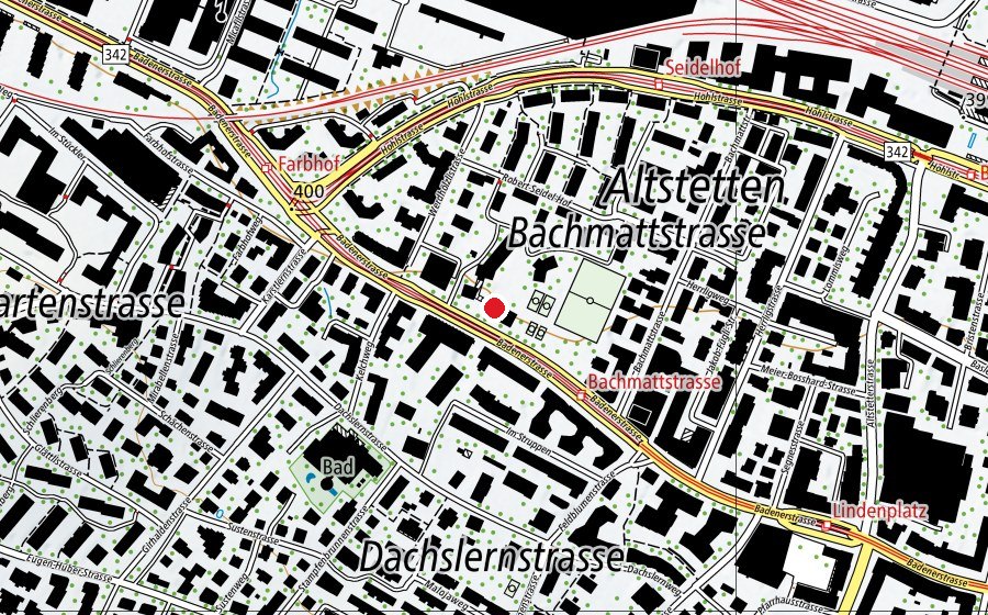 Mappa con la posizione di Sport-/Turnhalle Herrlig (Centro sportivo)