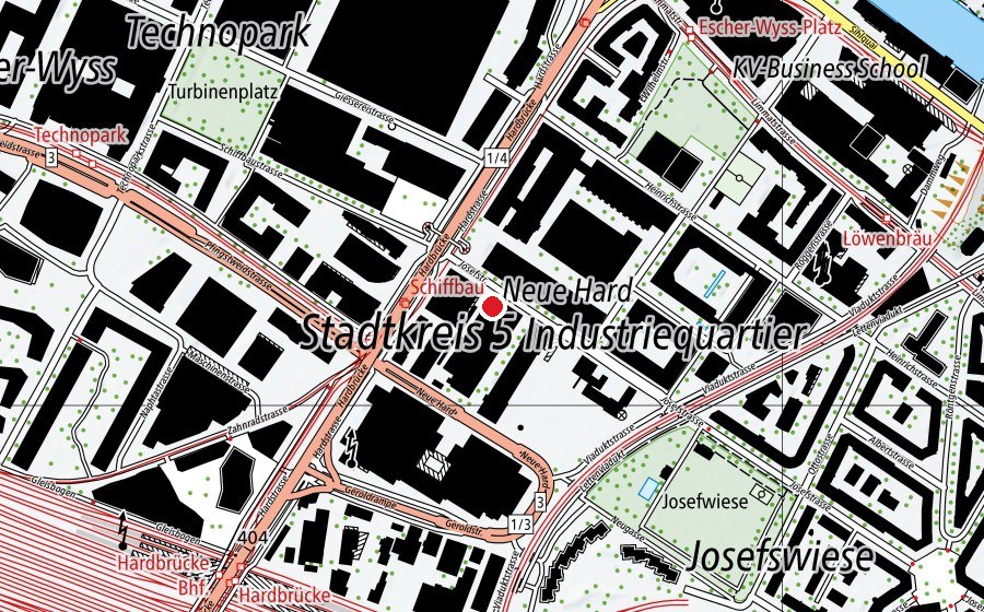 Karte mit dem Standort von Sportzentrum Josef (Sportanlage)