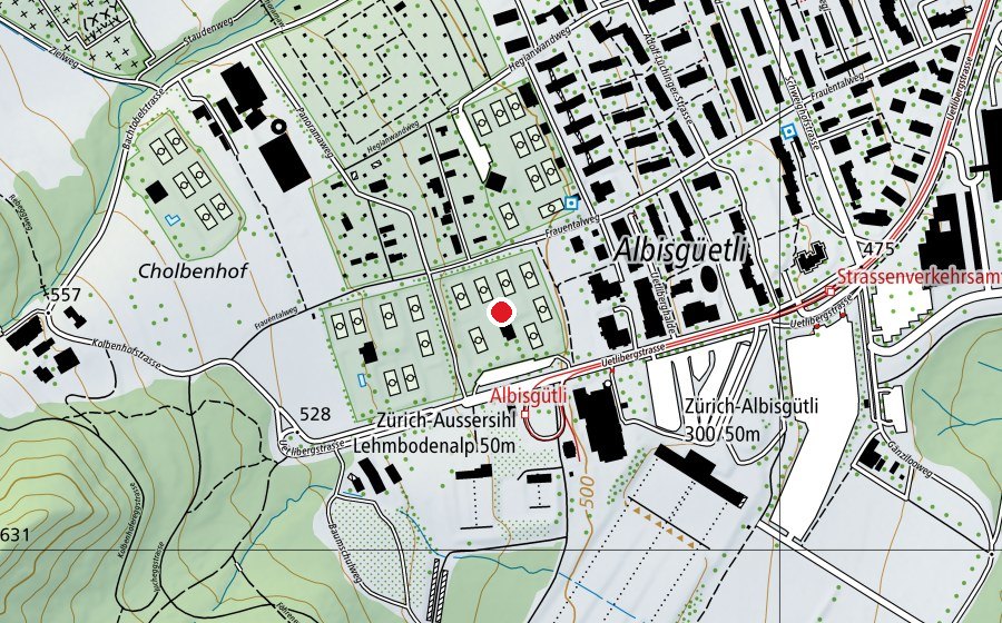 Carte indiquant l’emplacement de Tennisanlage Engematt (Centre sportif)
