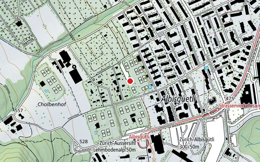 Map showing the location of Tennisanlage Frauental (Sports centre)