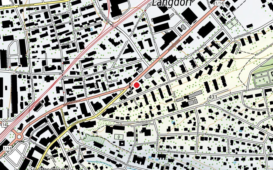 Map showing the location of Yong Wu Academy (Sports centre)