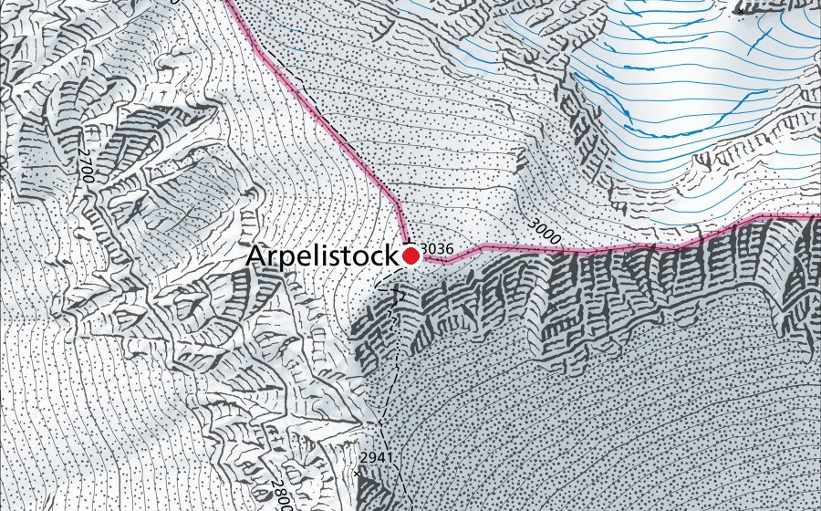 Carte indiquant l’emplacement de Arpelistock (Terrain de sport)