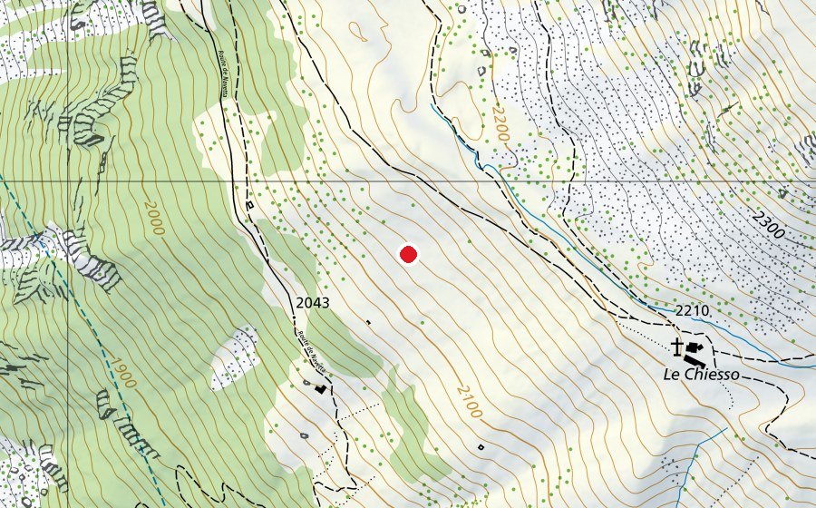 Carte indiquant l’emplacement de Barneuza (Terrain de sport)