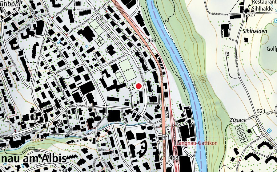 Carte indiquant l’emplacement de Beachvolleyball (Terrain de sport)