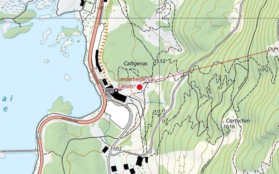 Mappa con la posizione di Bike Kingdom Park (Campo sportivo)