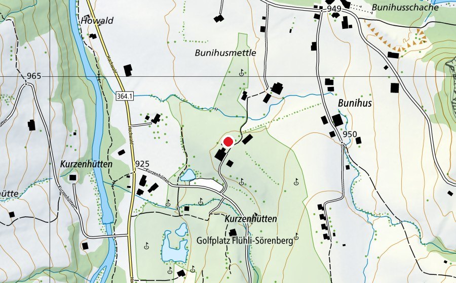 Mappa con la posizione di Bouleodrom (Campo sportivo)
