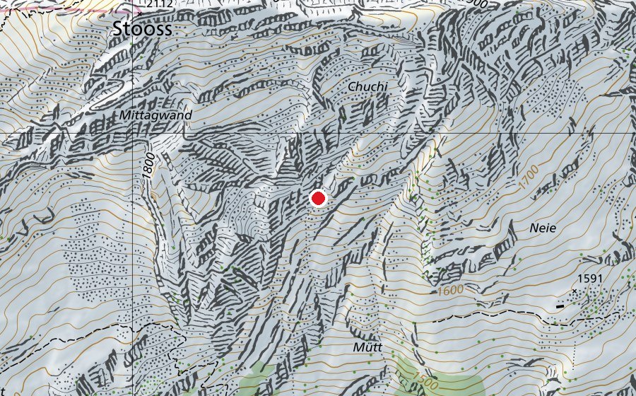 Carte indiquant l’emplacement de De Chli Bär (Terrain de sport)