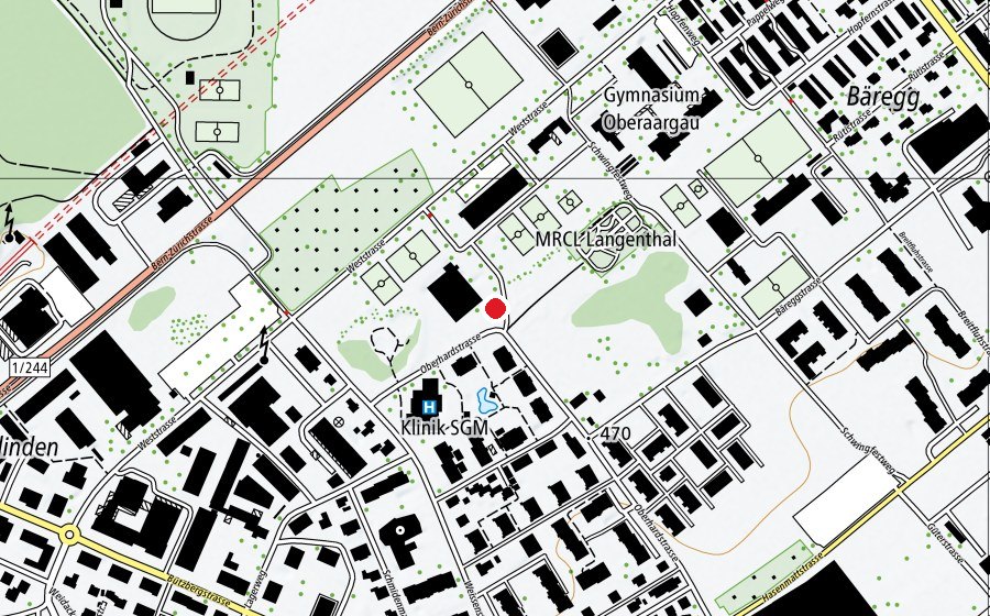 Carte indiquant l’emplacement de Disc Golf (Terrain de sport)