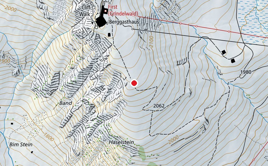 Carte indiquant l’emplacement de First (Terrain de sport)