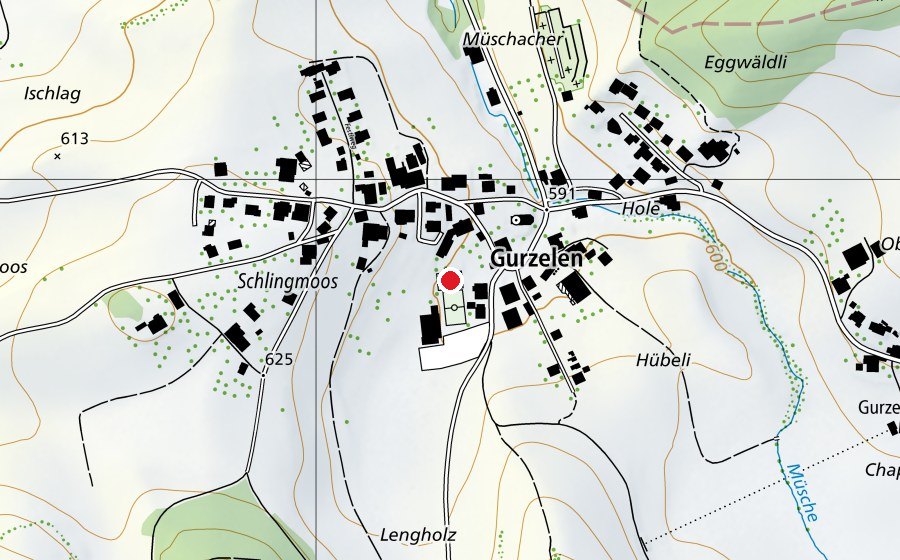 Mappa con la posizione di Hartplatz (Campo sportivo)
