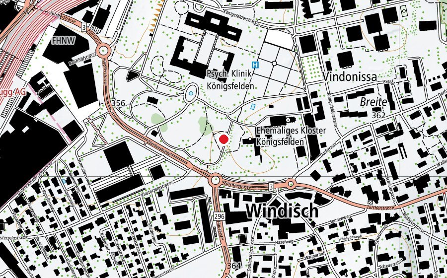 Karte mit dem Standort von Kegelbahn (Sportplatz)