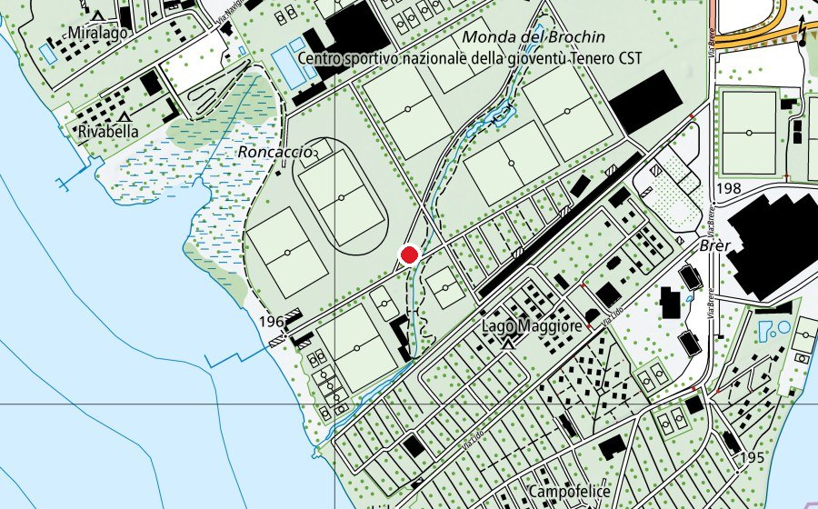 Mappa con la posizione di Lotta svizzera (Campo sportivo)