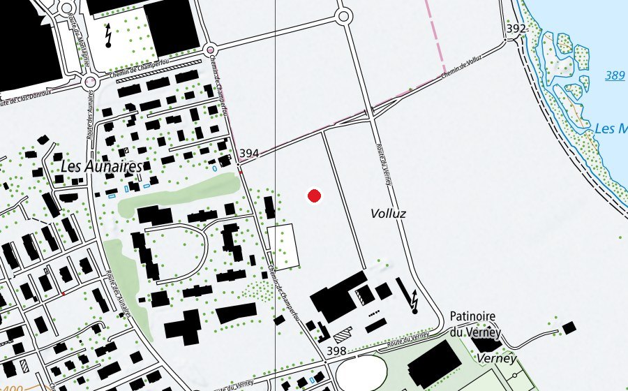 Mappa con la posizione di Monthey Patinoire (Campo sportivo)