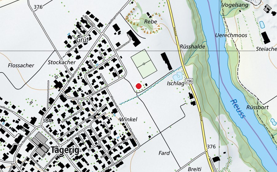 Carte indiquant l’emplacement de Petanque Anlage (Terrain de sport)