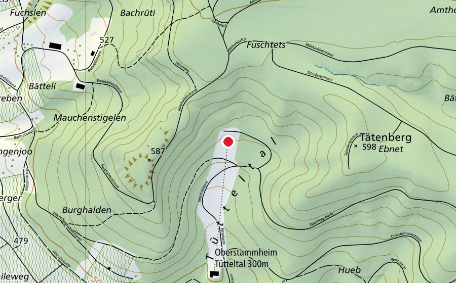 Carte indiquant l’emplacement de Scheibenstand (Terrain de sport)