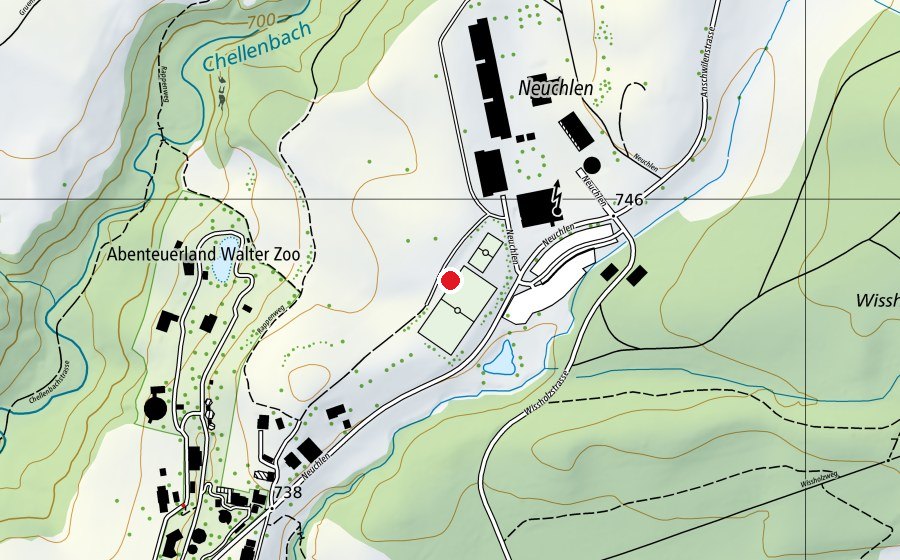 Carte indiquant l’emplacement de Schnellauf (Terrain de sport)