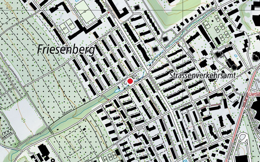 Carte indiquant l’emplacement de Veloparcours Murmeliwiese (Terrain de sport)