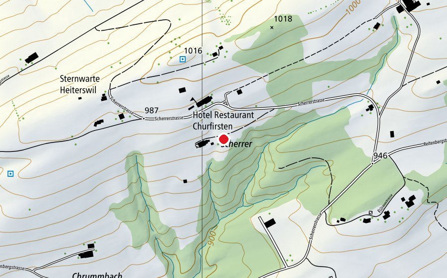 Mappa con la posizione di Weber Pferde (Campo sportivo)